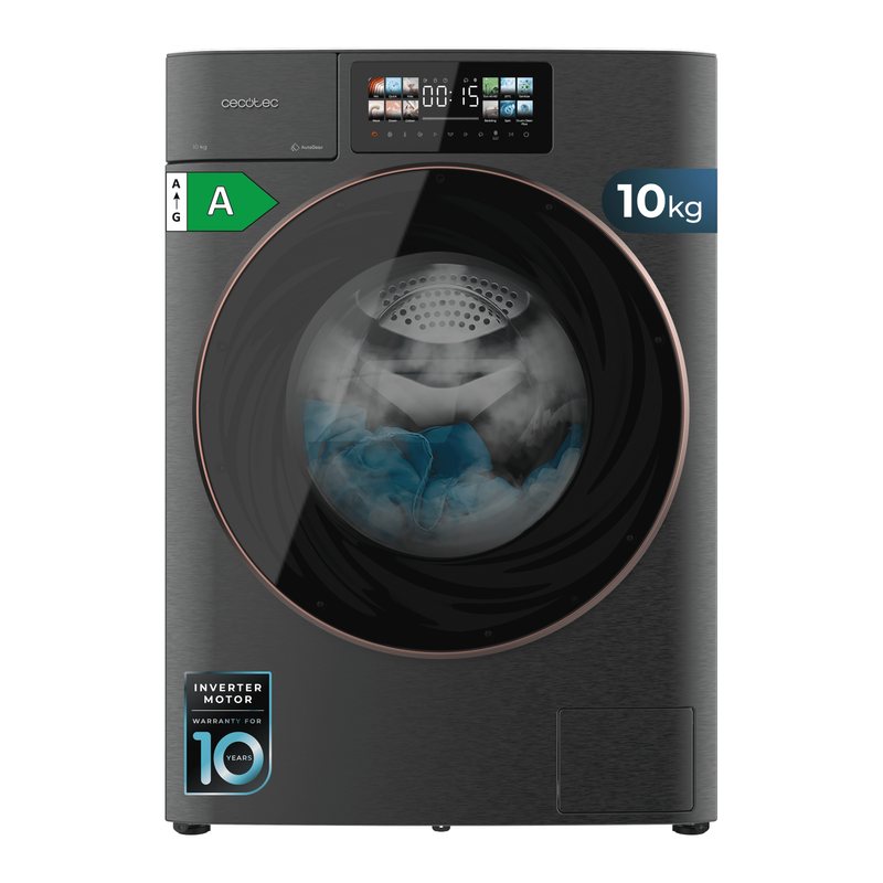 Cecotec 10- -Loading Bolero Wash&Dry 106950 Autodose Inverter 3D Ste